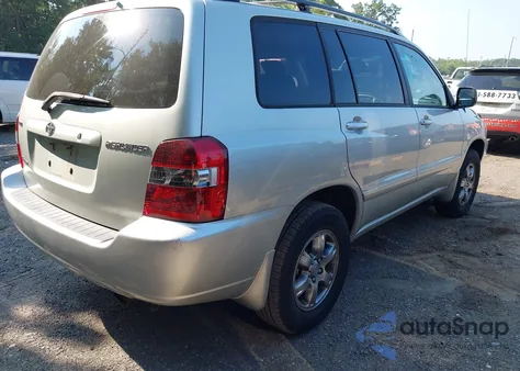 2004 Toyota Highlander V6 from USA, damaged, VIN JTEEP21A540051869